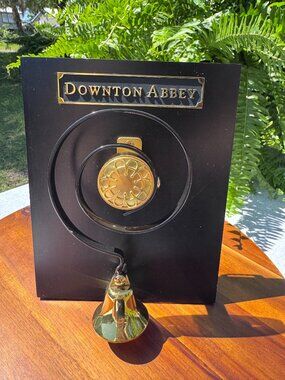 Downton Abbey Servant's Bell Table Stand or Wall decoration, Limited edition